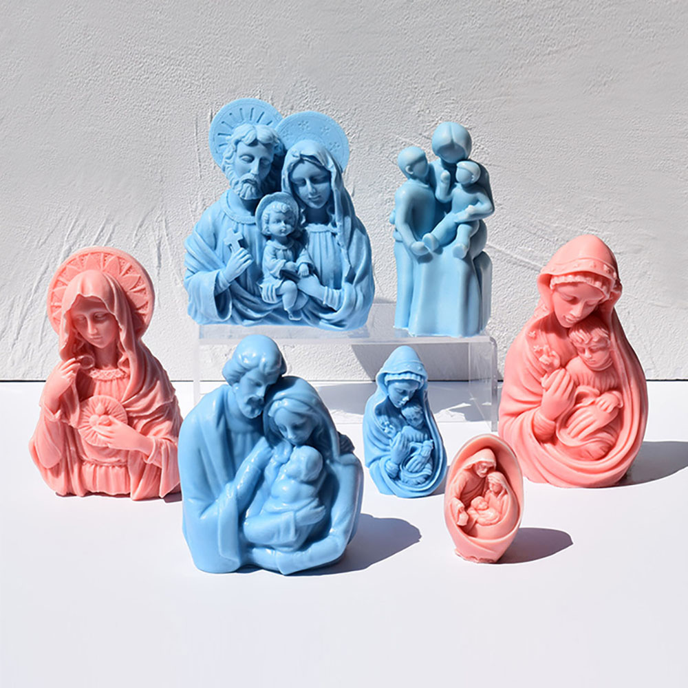 Candle Making Event - Molde de Silicone para Velas Colorido,