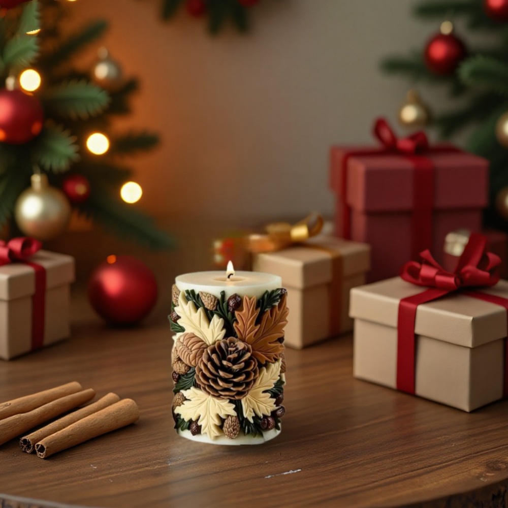 Candle Making Event - Molde de vela de inverno de