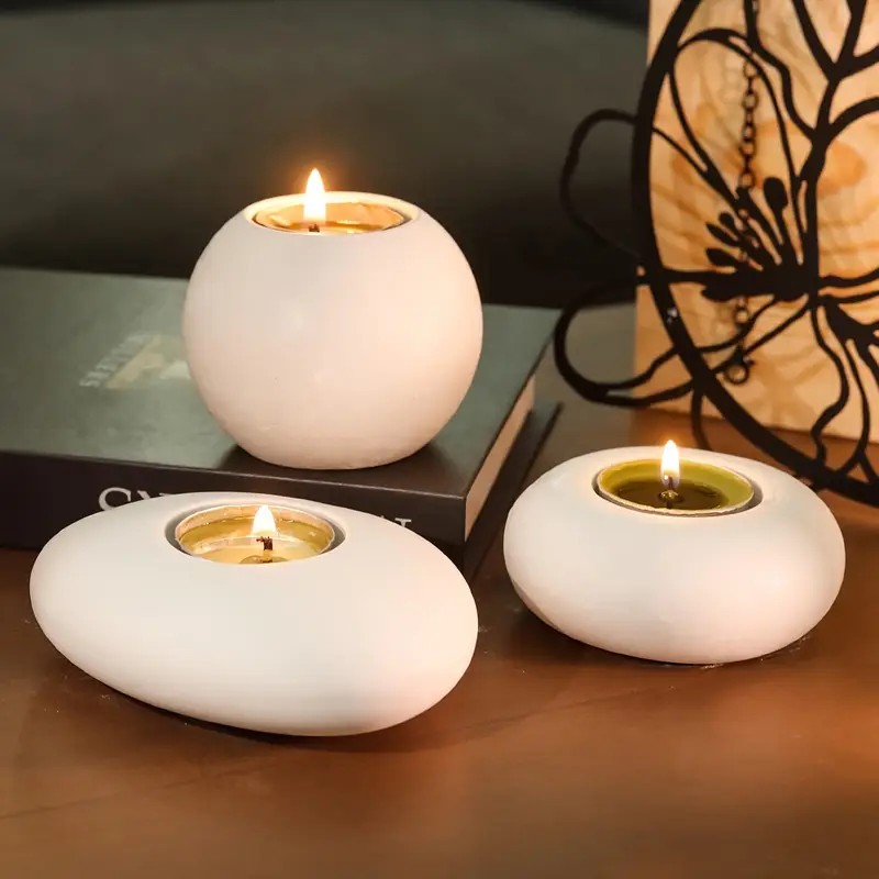 Candle Making Moulds - Molde de silicone de resina de