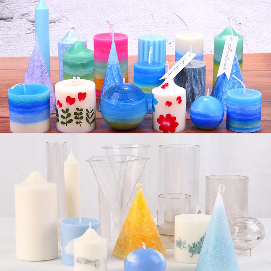 Candle Making Event - Molde de Plástico Fácil de Limpar
