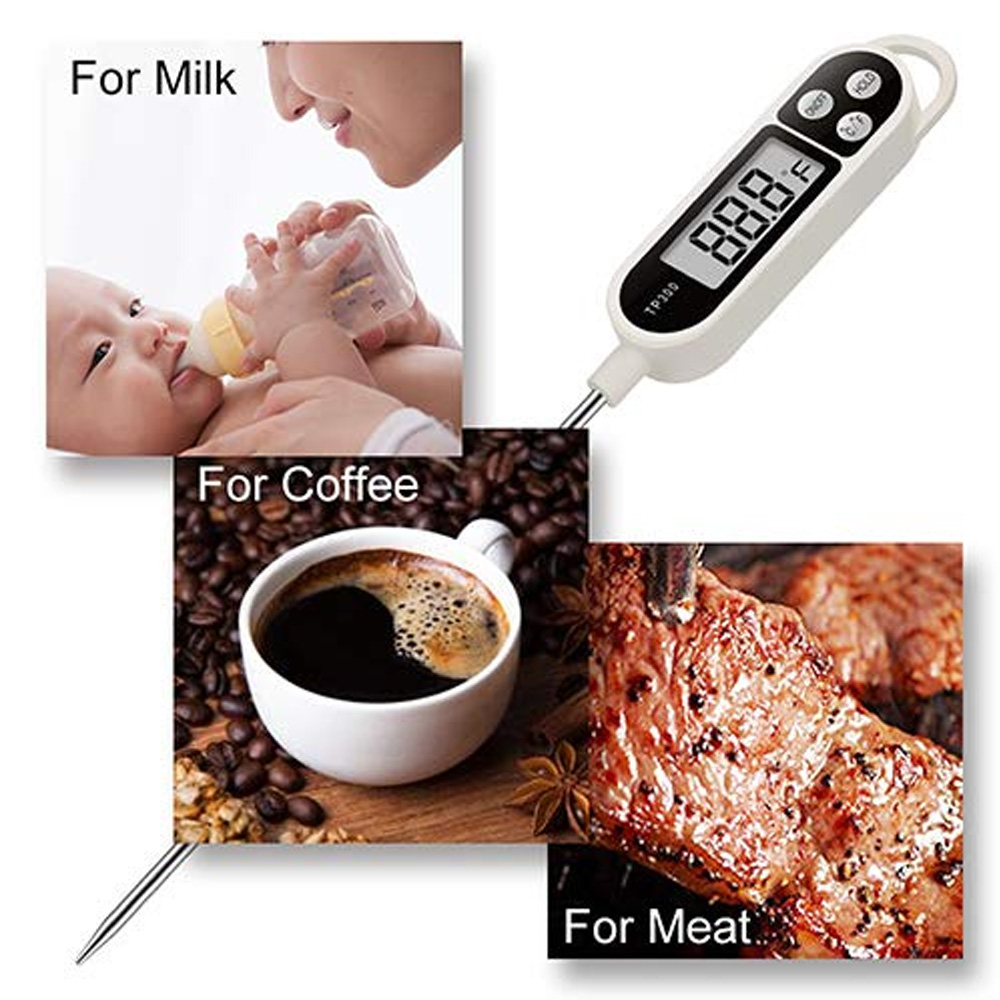 Thermometer Candy Candle - Termômetro digital de alimentos com novo