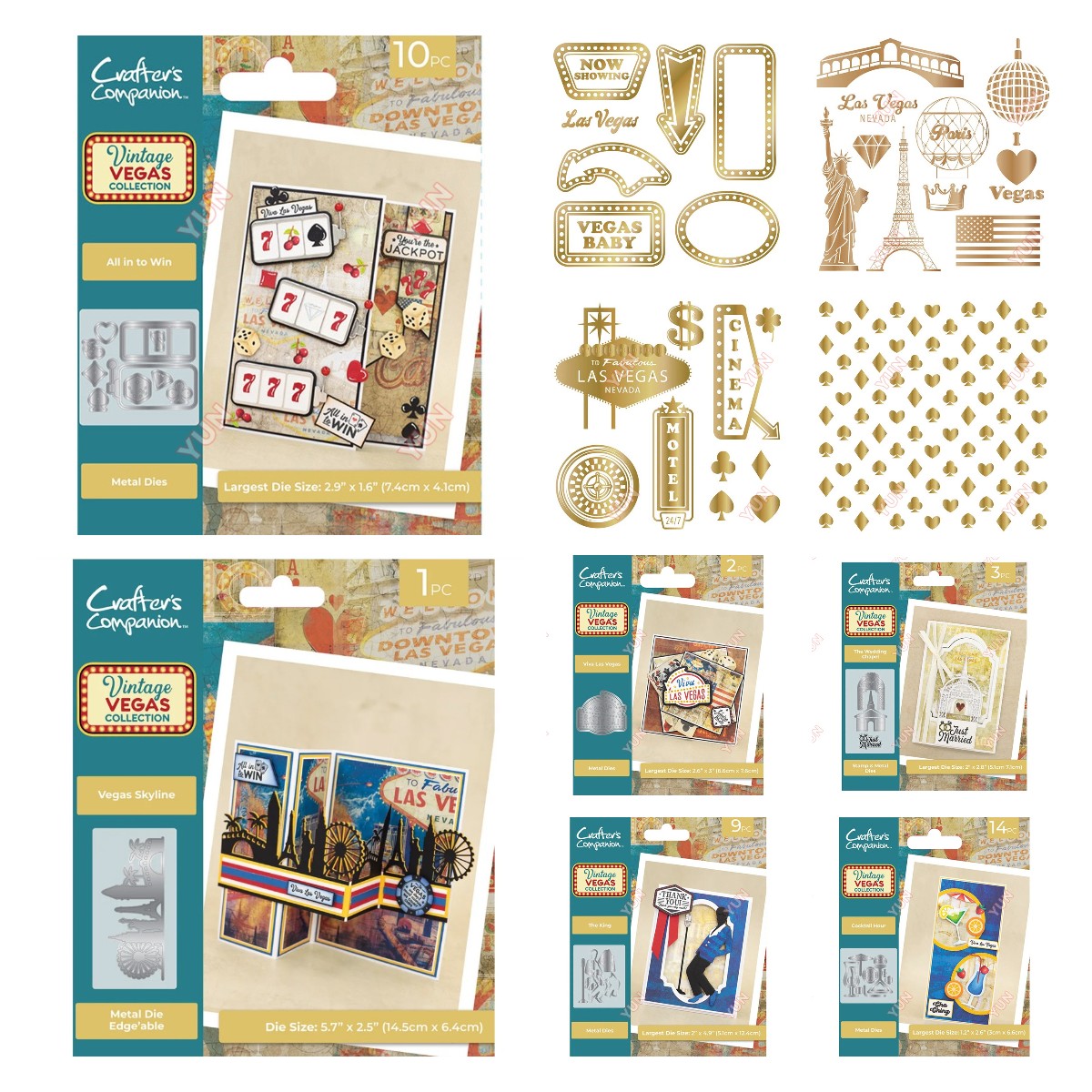Kraft Box Candle - Nova folha quente de metal morre