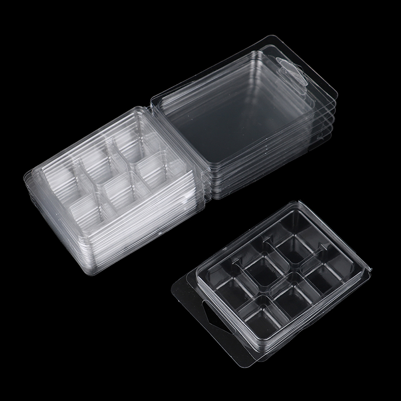 Kraft Box Candle - 10 pacotes de moldes de derretimento
