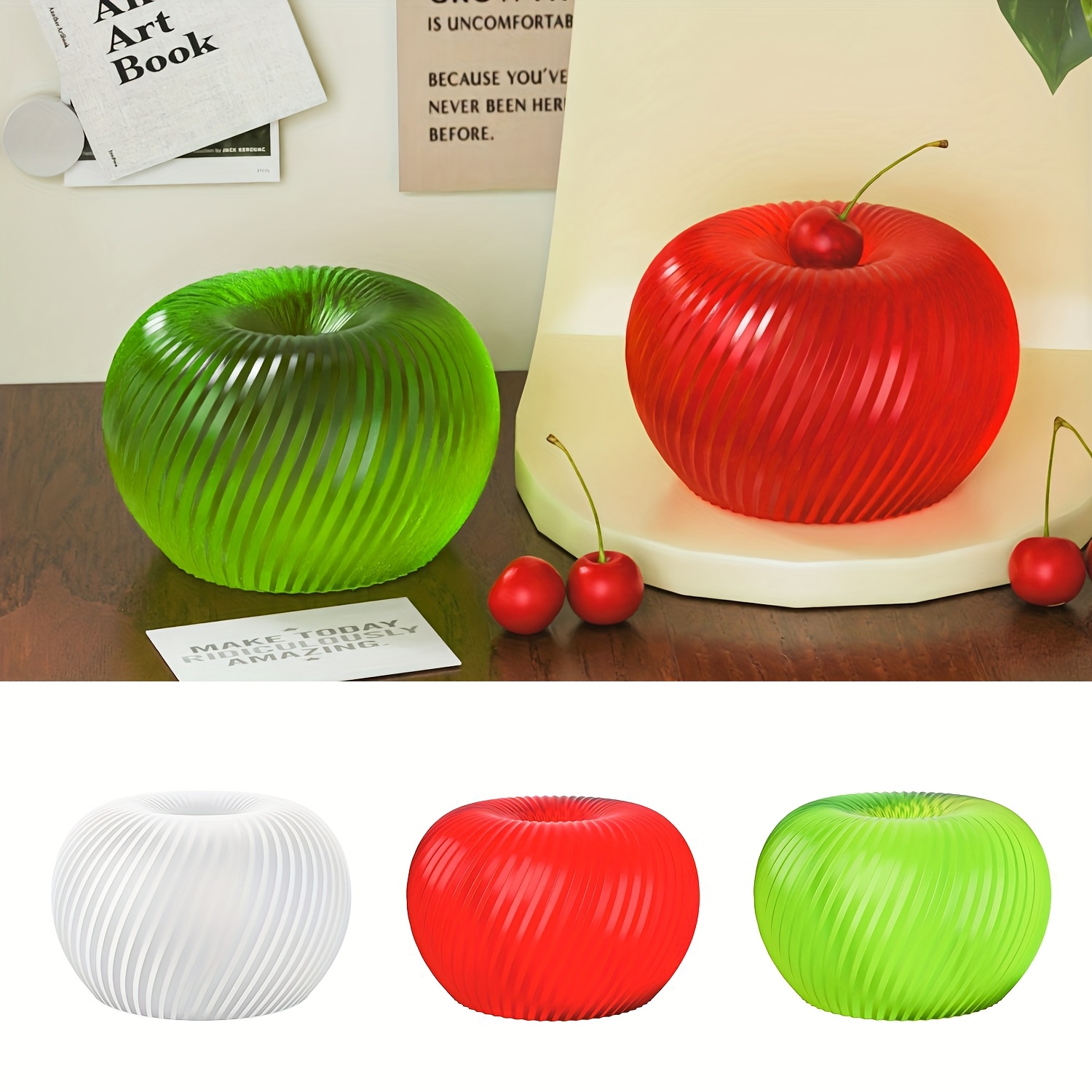 Candle Making Moulds - Um molde de silicone em formato
