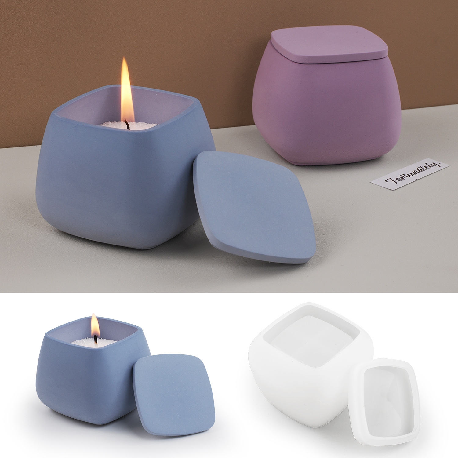 Molde de Silicone DIY para Res - Candle Making Moulds avaliação e preço