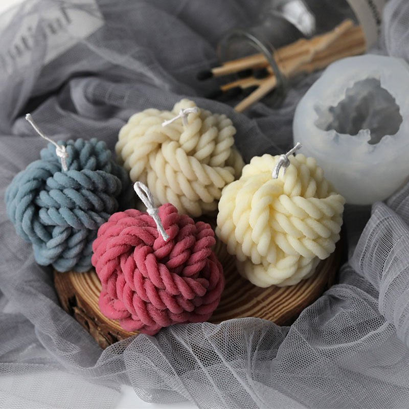 Molde de vela em forma de lã 3 - Candle Making Jelly avaliação e preço