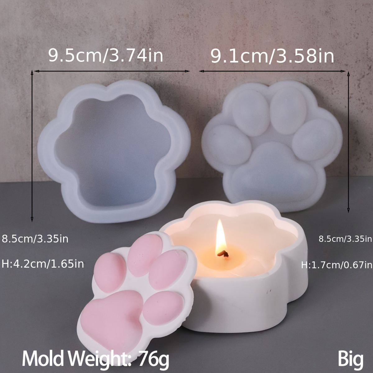 Caixa de armazenamento de garr - Kraft Box Candle avaliação e preço