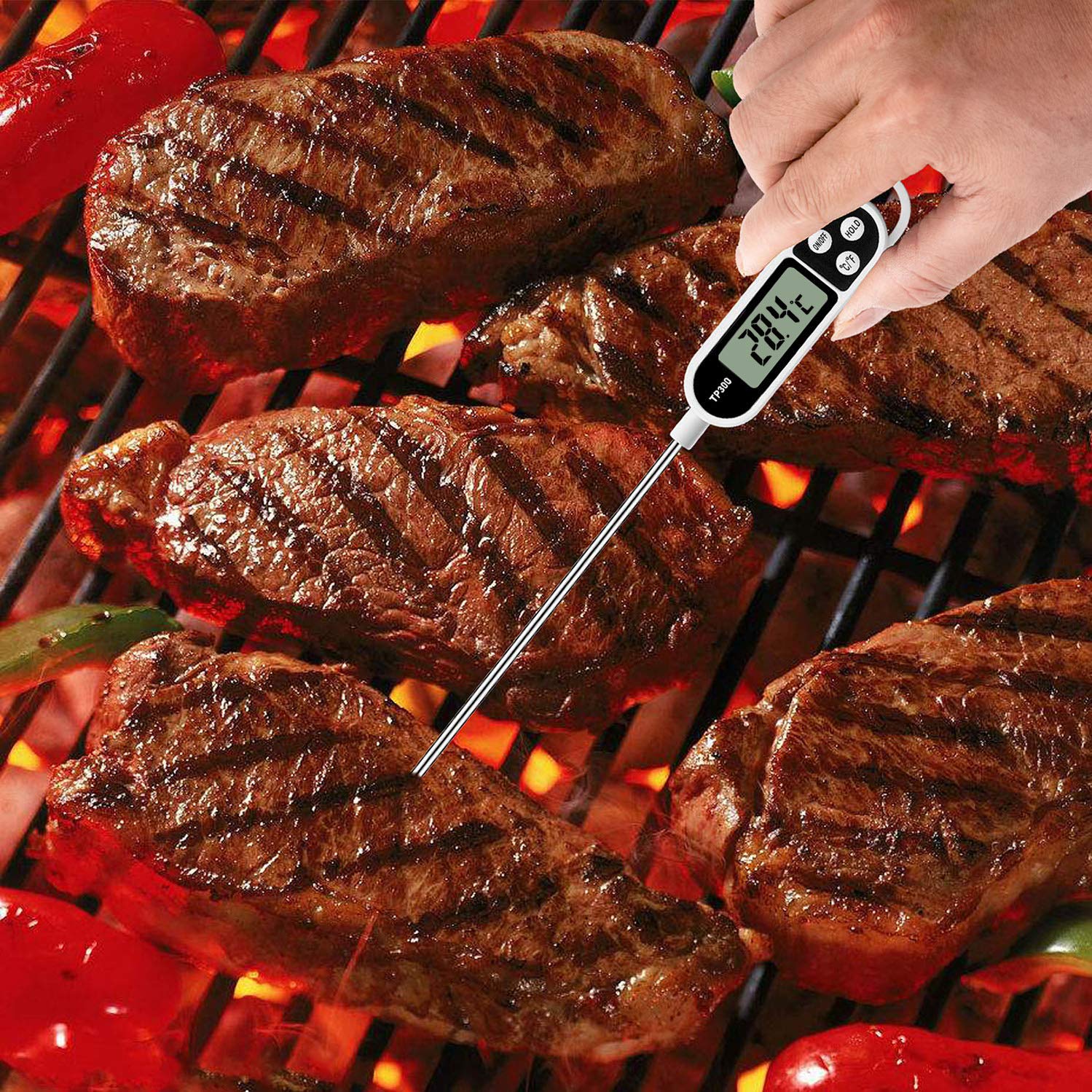 Termômetro Digital para Carne  - Thermometer Candy Candle avaliação e preço