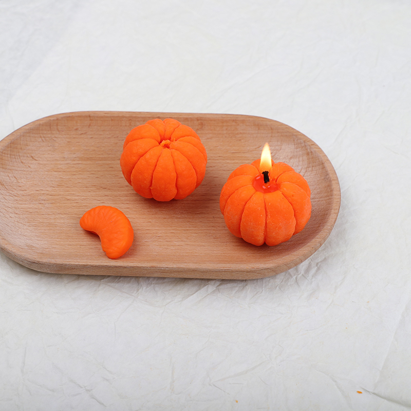 Molde de vela laranja 3d, mold - Candle Making Bath avaliação e preço