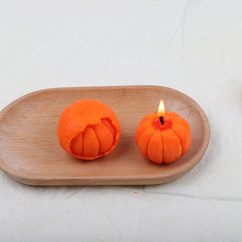 Molde de vela laranja 3d, mold - Candle Making Bath avaliação e preço