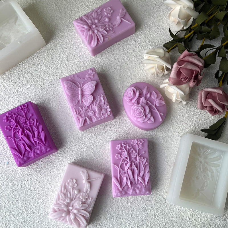 Dargonfly sabão silicone vela  - Candle Making Jelly avaliação e preço