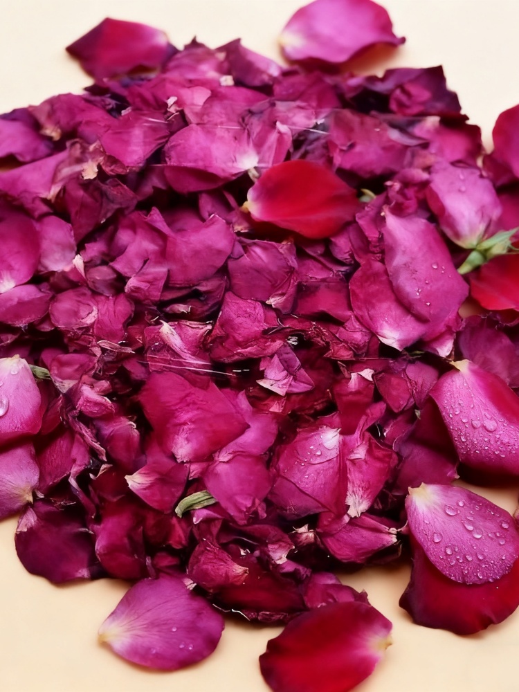 Pétalas de rosa secas naturais - Candle Making Bath avaliação e preço