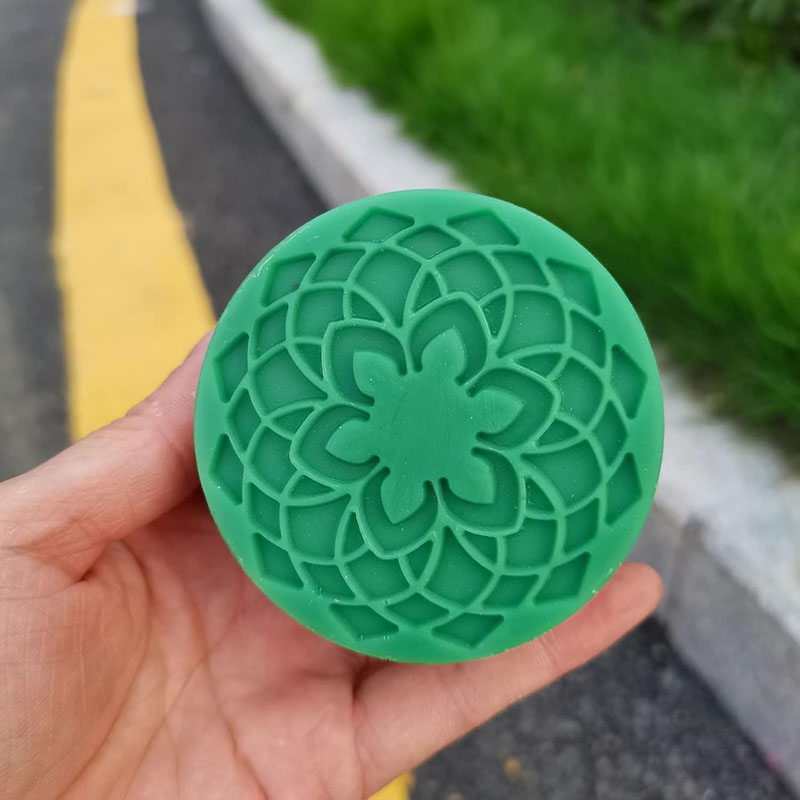 Molde de silicone com padrão d - Candle Making Bath avaliação e preço