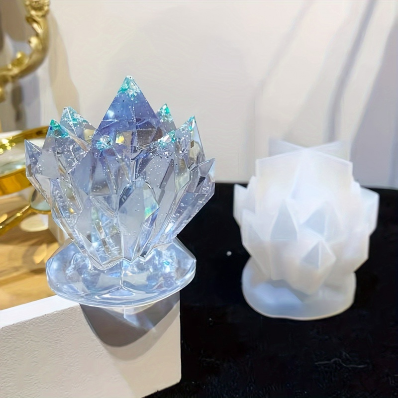 1pccristal cluster decorativo  - Candle Making Moulds avaliação e preço