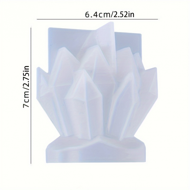 1pccristal cluster decorativo  - Candle Making Moulds avaliação e preço
