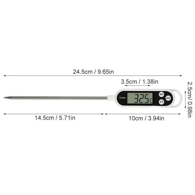 Termômetro digital de alimento - Thermometer Candy Candle avaliação e preço