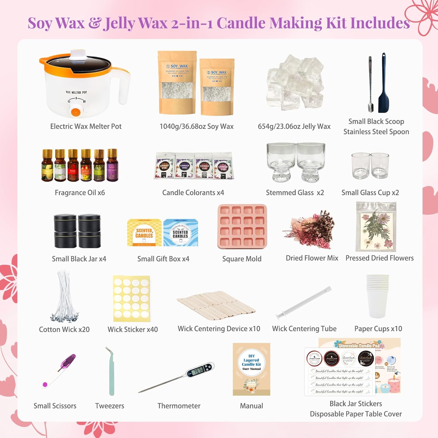 Kit de Fabricação de Velas DIY - Candle Making Jelly avaliação e preço