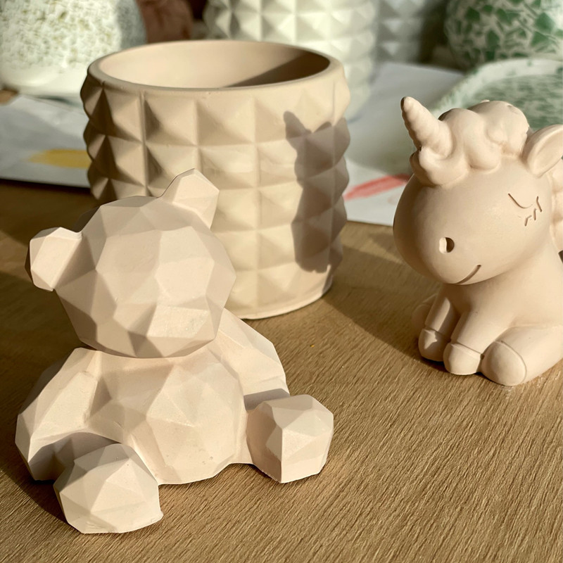 3D Stereo Urso Silicone Mold,  - Candle Making Jelly avaliação e preço