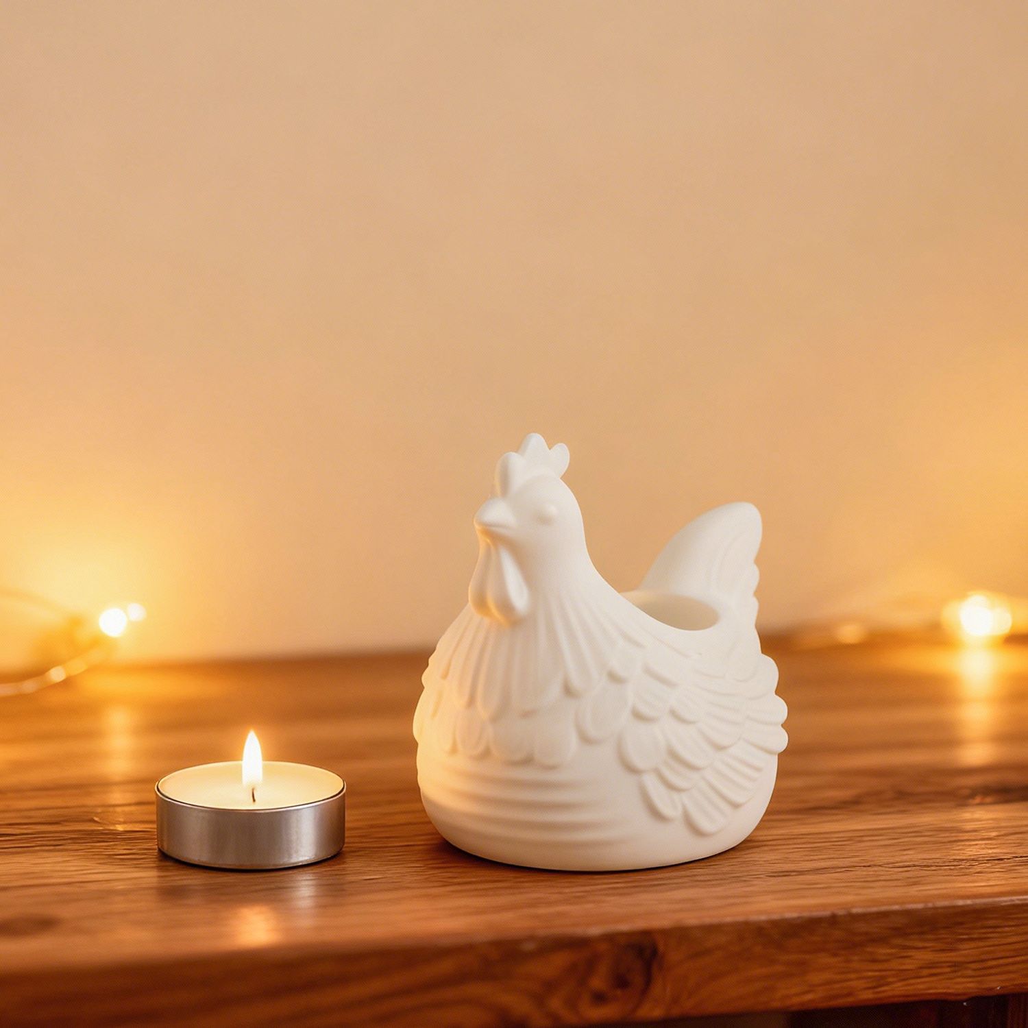 Diy 3d pequeno frango castiçal - Candle Making Moulds avaliação e preço