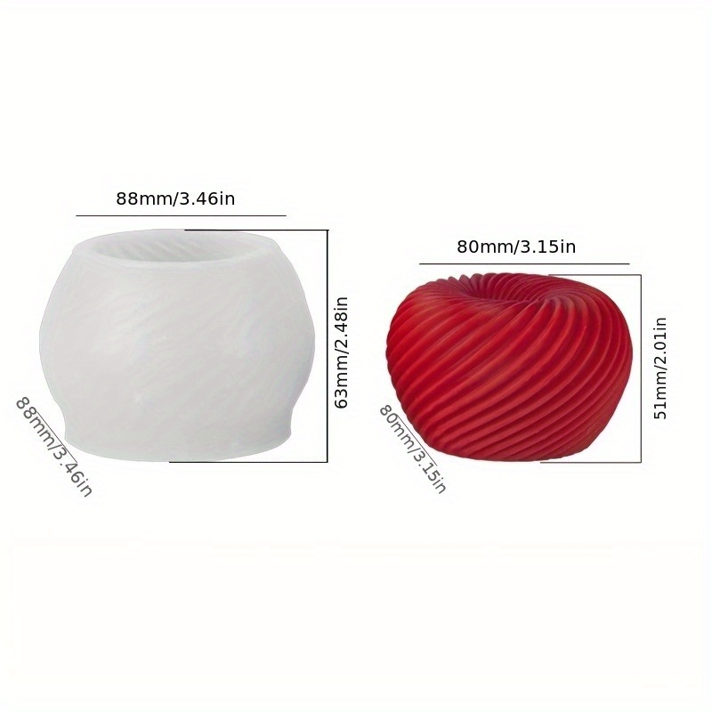 Um molde de silicone em format - Candle Making Moulds avaliação e preço
