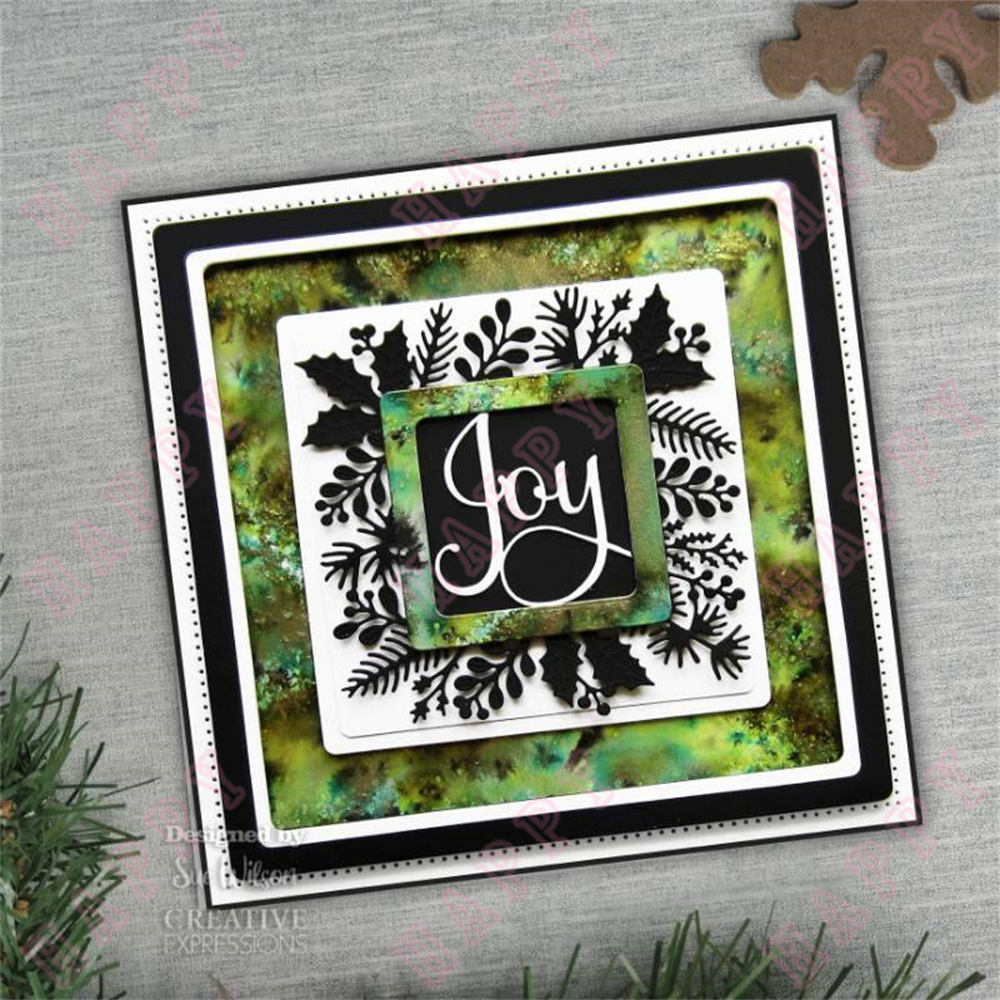Corte de metal dados natal emo - Kraft Box Candle avaliação e preço