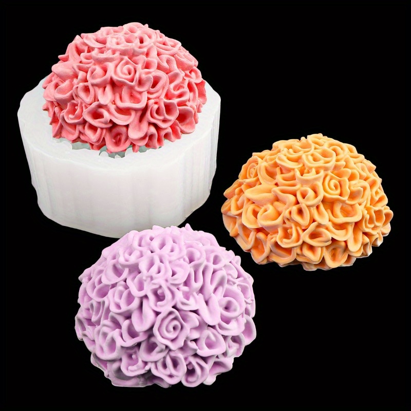 Um molde de silicone calêndula - Candle Making Moulds avaliação e preço
