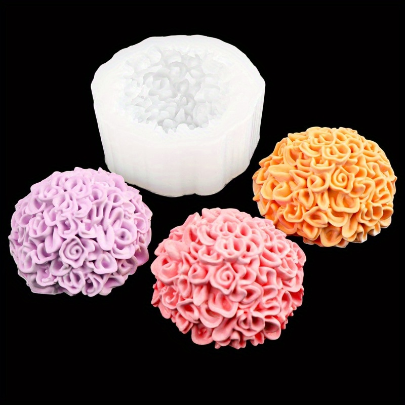 Um molde de silicone calêndula - Candle Making Moulds avaliação e preço